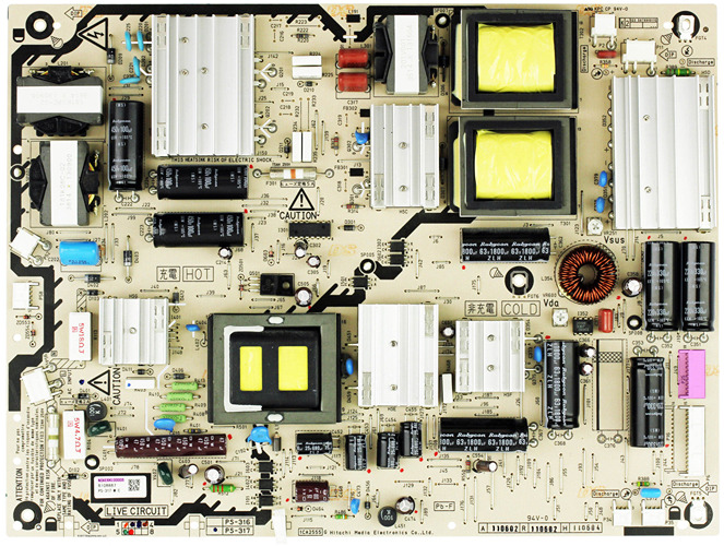 Panasonic N0AE6KL00005 (N0AE6KL00005, PS-317) Power Supply teste